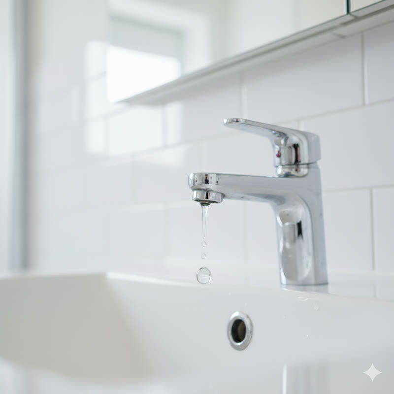 Technicien intervenant sur une installation (plomberie)